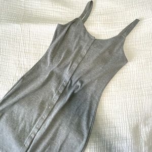 Kendall & Kylie Button-Up Bodycon Dress